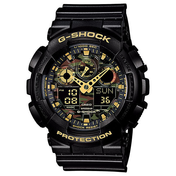 JDM WATCH ★ CASIO Men's Camouflage Dial Series GA-100CF-1A9JF《L》