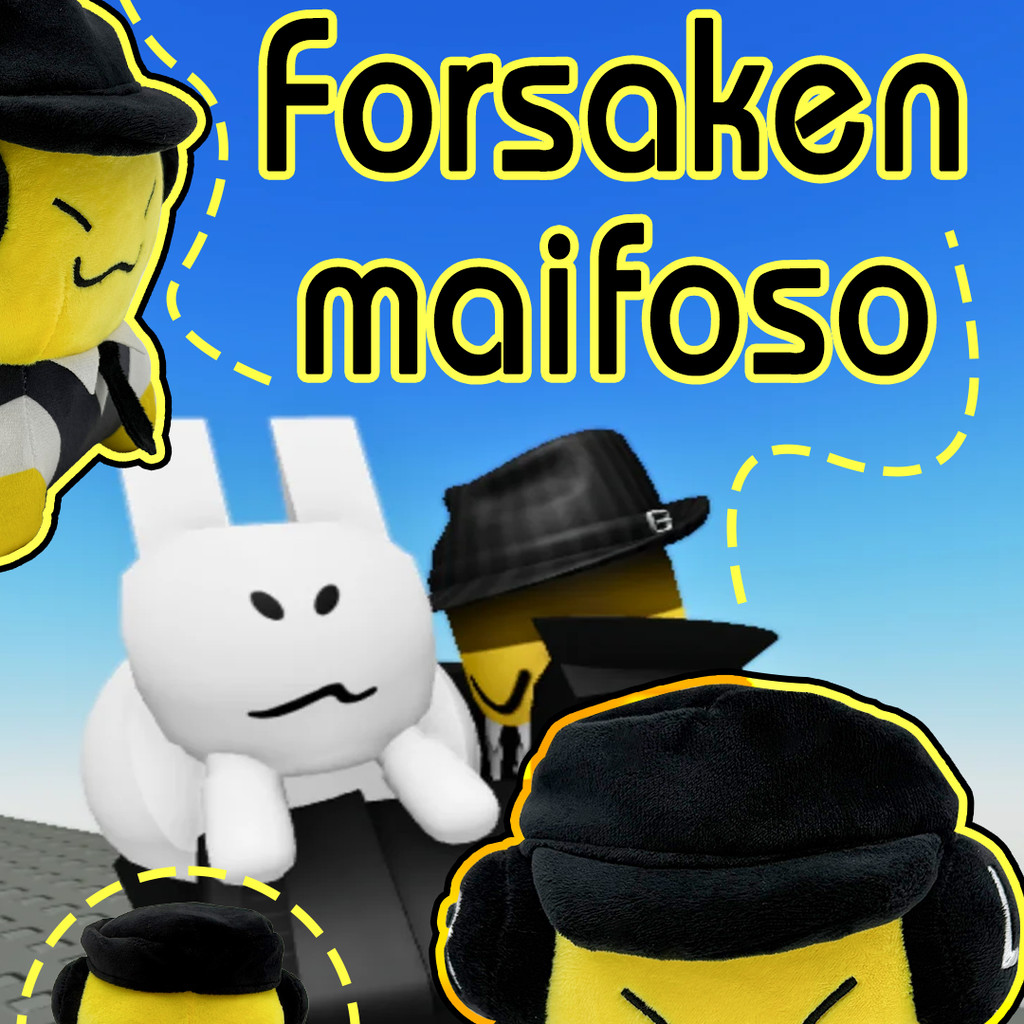 BCT✨ตุ๊กตา โรบ็อกซ์✨ใหม่ Forsaken Chance ของเล่นตุ๊กตา Roblox Forsaken Plushie ตุ๊กตาตลก Die of Deat