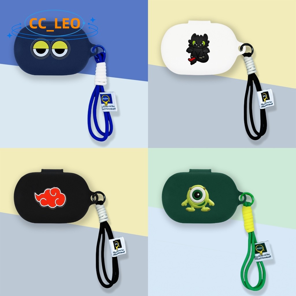 Suitable for JBL SENSE Pro Case Cartoon Lanyard Cute Silicone Soft Case for JBL SENSE Pro Shockproof