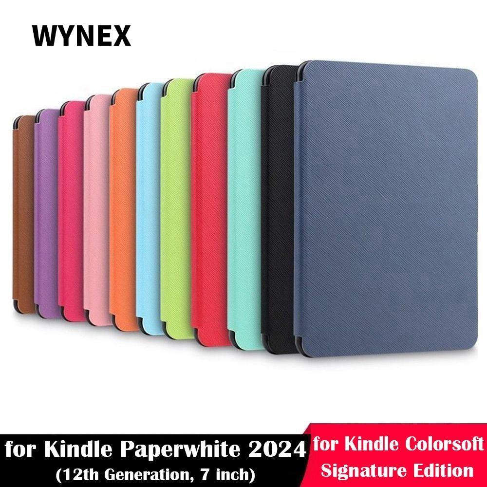 WYNEX eReader , Anti Scratch PU หนัง Colorsoft Cover, SA569P Auto Wake/Sleep กันกระแทก KPW6 เกราะป้อ