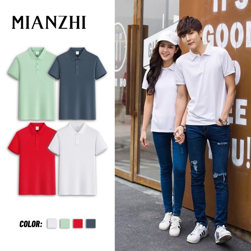 MIANZHI【COD】💥โปรโมชั่นใหญ่เพียง 159 บาท💥 เสื้อโปโลกีฬา unisex เสื้อโปโลแขนสั้นผ้าฝ้าย  แฟชั่นฤดูร้อน