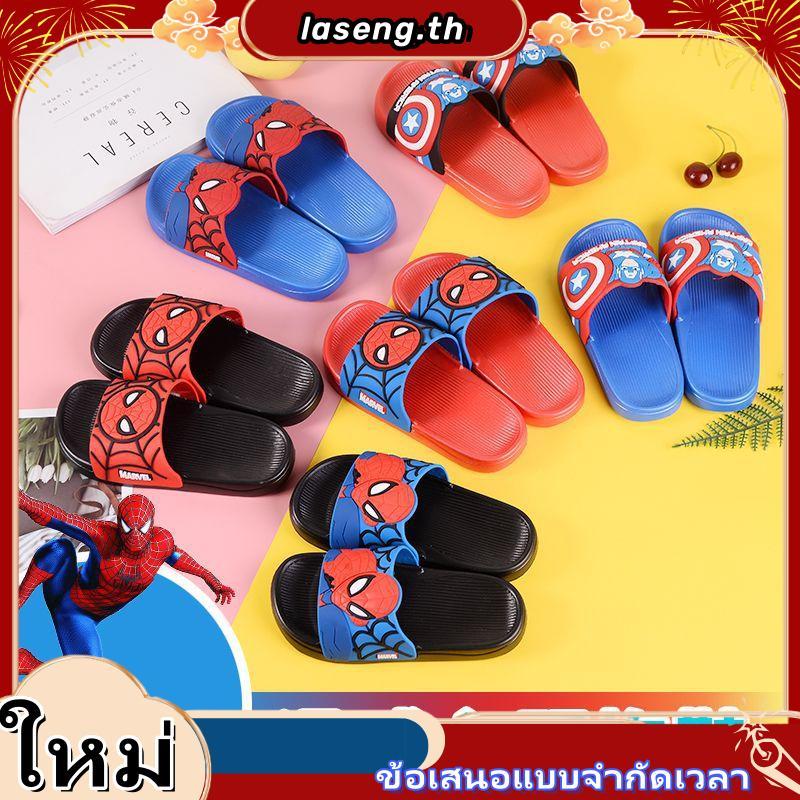 Thailand Superman Boys Sandals พร้อมสายยางนุ่มกันลื่น ADDA 31r4V