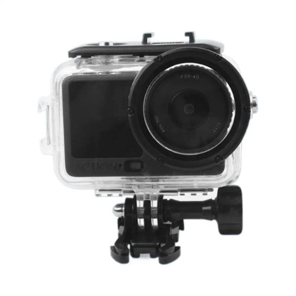 HD Triple Safety Protection สําหรับ DJI Action 6 Action Camera เคสกันน้ําสําหรับ DJI Action 6 Action