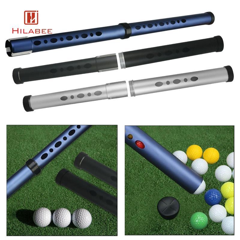 HILABEE Golf Ball Collector, Golf Ball Collector, Golf Ball Collector Tube สําหรับฝึกซ้อม