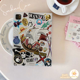 ส่งของเร็ว เคสสำหรับไอแพด ลายการ์ตูน เรือโจรสลัด เคสสองแบบช่องใส่ปากกา for iPad Gen11/10/9/8 Mini7/6/5/4 Air2/3 Pro11/13