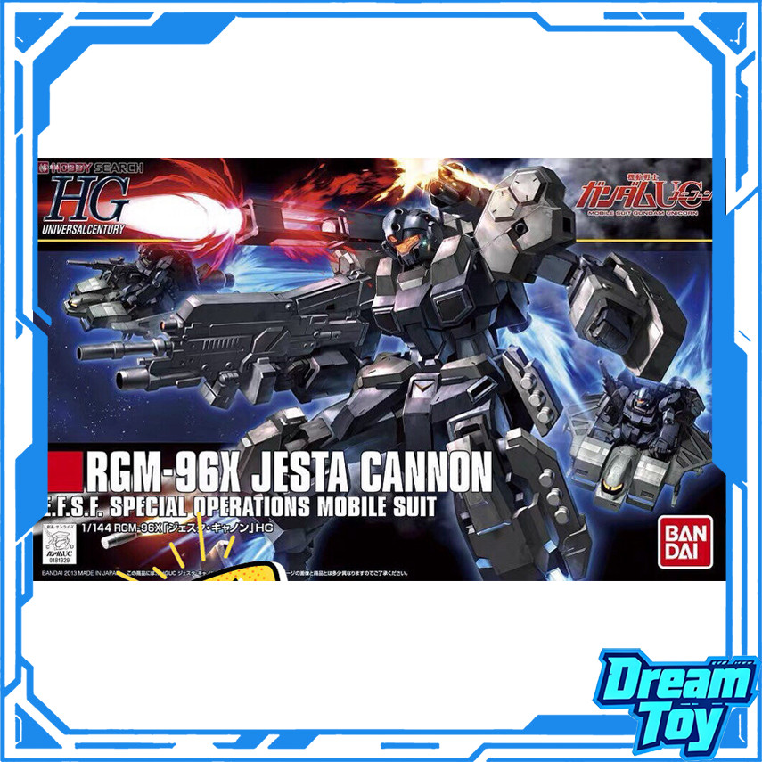 Bandai HG HGUC RGM-96X Jesta Cannon – เอฟ.เอฟ. ปฏิบัติการพิเศษ Mobile Suit (Mobile Suit Gundam Unico
