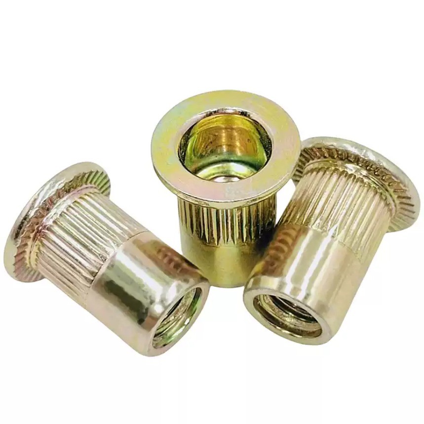 [FGH-G1] รีเวทนัท ชุบซิงค์รุ้ง หัวน็อตรีเวท M3M4M5-M12 - รูปที่ 3