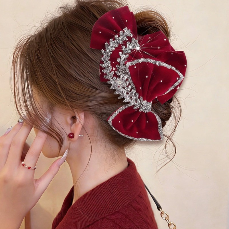 กิ๊บโบว์แดงสำหรับปีใหม่ 2026 - รูปที่ 5