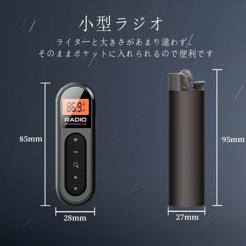 วิทยุพกพา DSP คุณภาพสูง รับสัญญาณแรง USB-C thumbnail 8