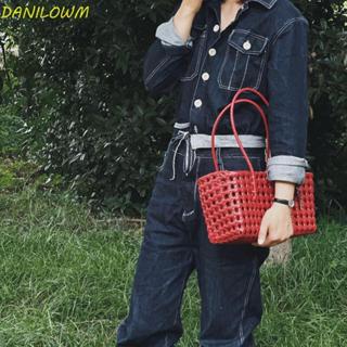 DANILOWM Beach Tote Bag ทรงบุฮีมิยน พลาสติกคุณภาพดี PVC ขนาด…