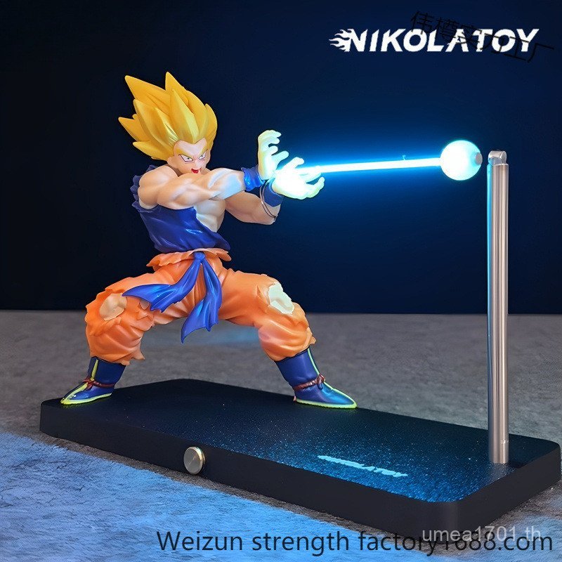 Wukong Magnetic Levitation Night Light รูปแม่เหล็ก Dragon Ball เต่าพาย Impact Wave ZEHO