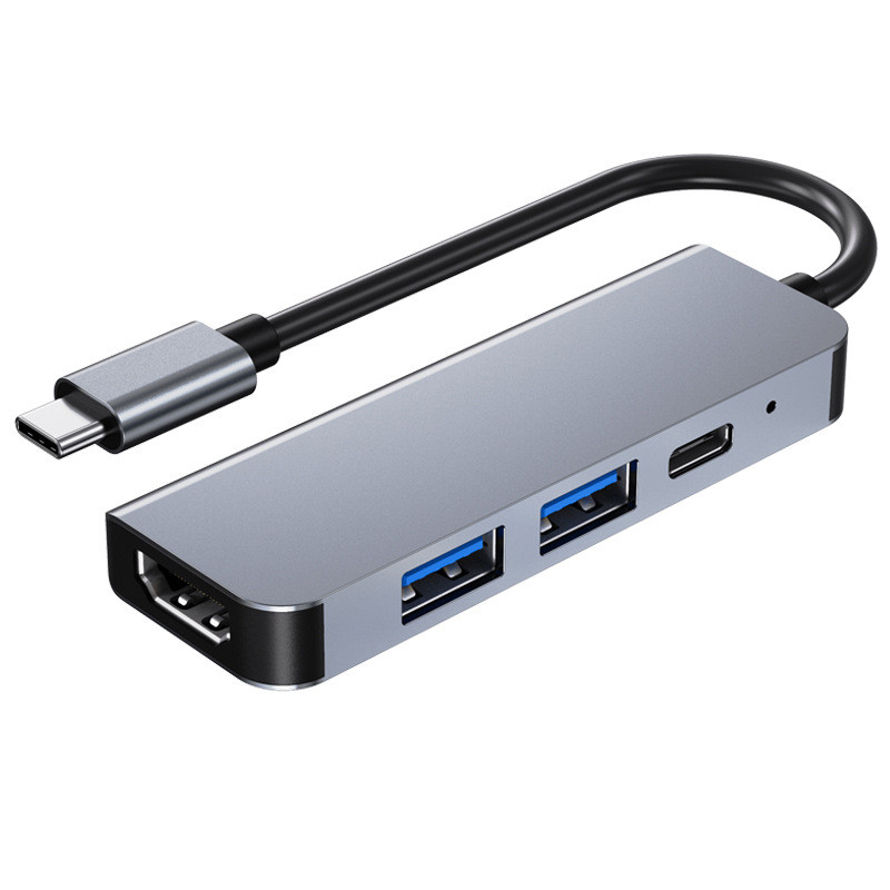 USB-c Docking Station 4K HD hub hub hub แล็ปท็อป Four-in-One Multi-Function Docking Station