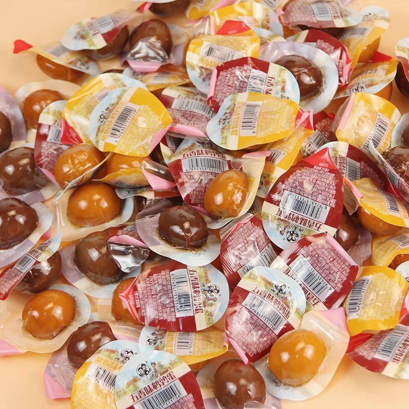 俩老头混合口味单枚34颗鹌鹑蛋办公室休闲即食鹌鹑蛋追剧囤货装1.5Two Old Men Mixed Flavors, Sle Piece, 34 Quail Eggs, Office Casual 