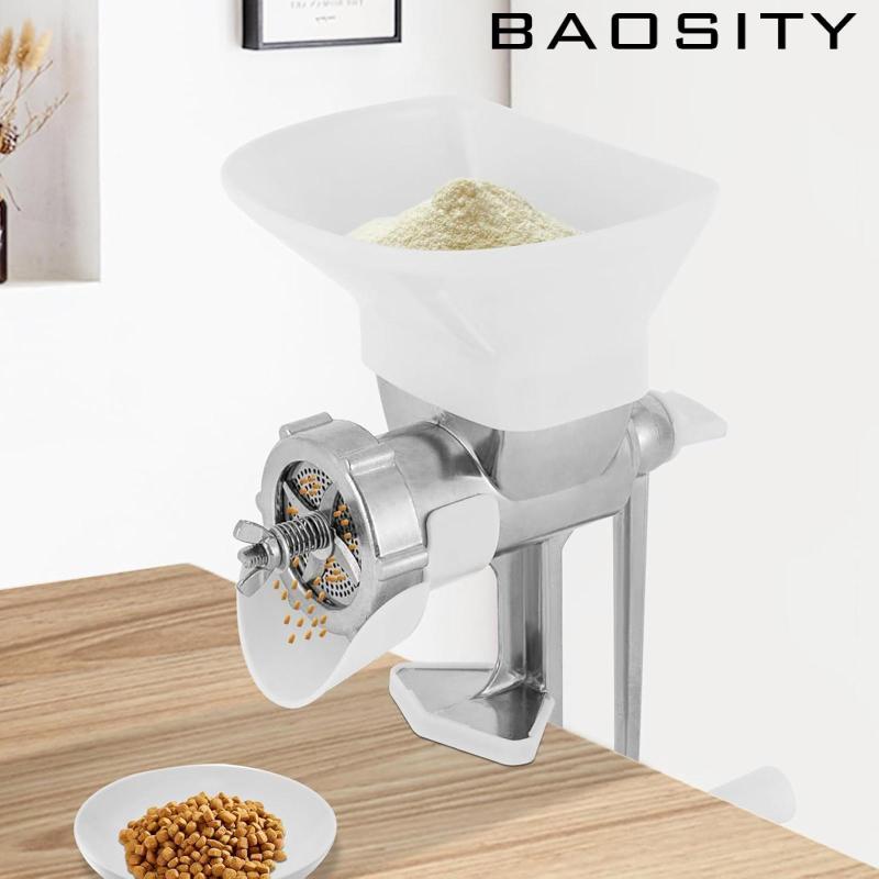 [Baosity] คู่มืออาหารสัตว์เลี้ยง Kibble Machine สแตนเลสมัลติฟังก์ชั่น Crank Handle 1.5 มม. 2.5 มม. 3