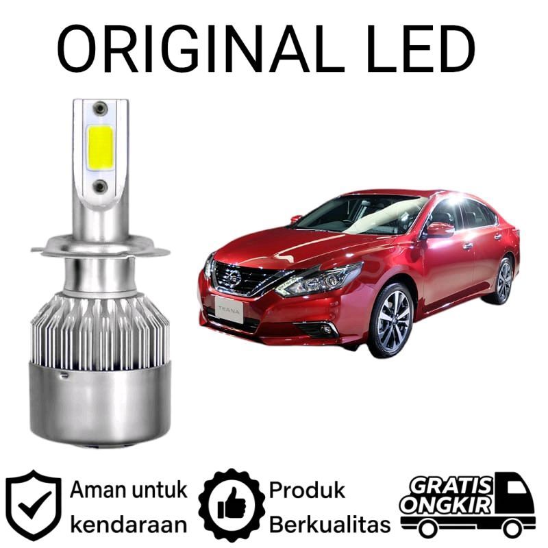 AM 2 ชิ้น H11 COB LED ไฟหน้าสําหรับ NISSAN Teana L33