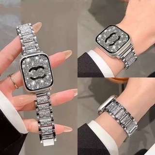 20 มม.22 มม.Bling เพชรสายโลหะ + regulator สําหรับ Xiaomi Redmi นาฬิกา 5 3 Active/Lite สายโลหะ Correa สําหรับ Xiaomi Redmi นาฬิกา 6 5 4 สายรัดข้อมืออุปกรณ์เสริม