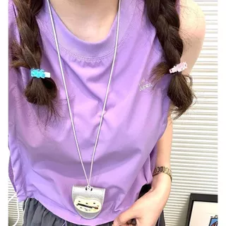 ชุดออกกำลังกายกลางแจ้งแขนกุด เปิดหลัง สไตล์หวานเย็น เหมาะสำหรับฟิตเนสและโยคะ