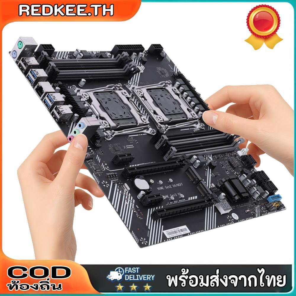 X99 เมนบอร์ดคอมพิวเตอร์คู่ 8 DDR4 สล็อตหน่วยความจํา PC เมนบอร์ดสําหรับส่วนประกอบคอมพิวเตอร์เดสก์ท็อป