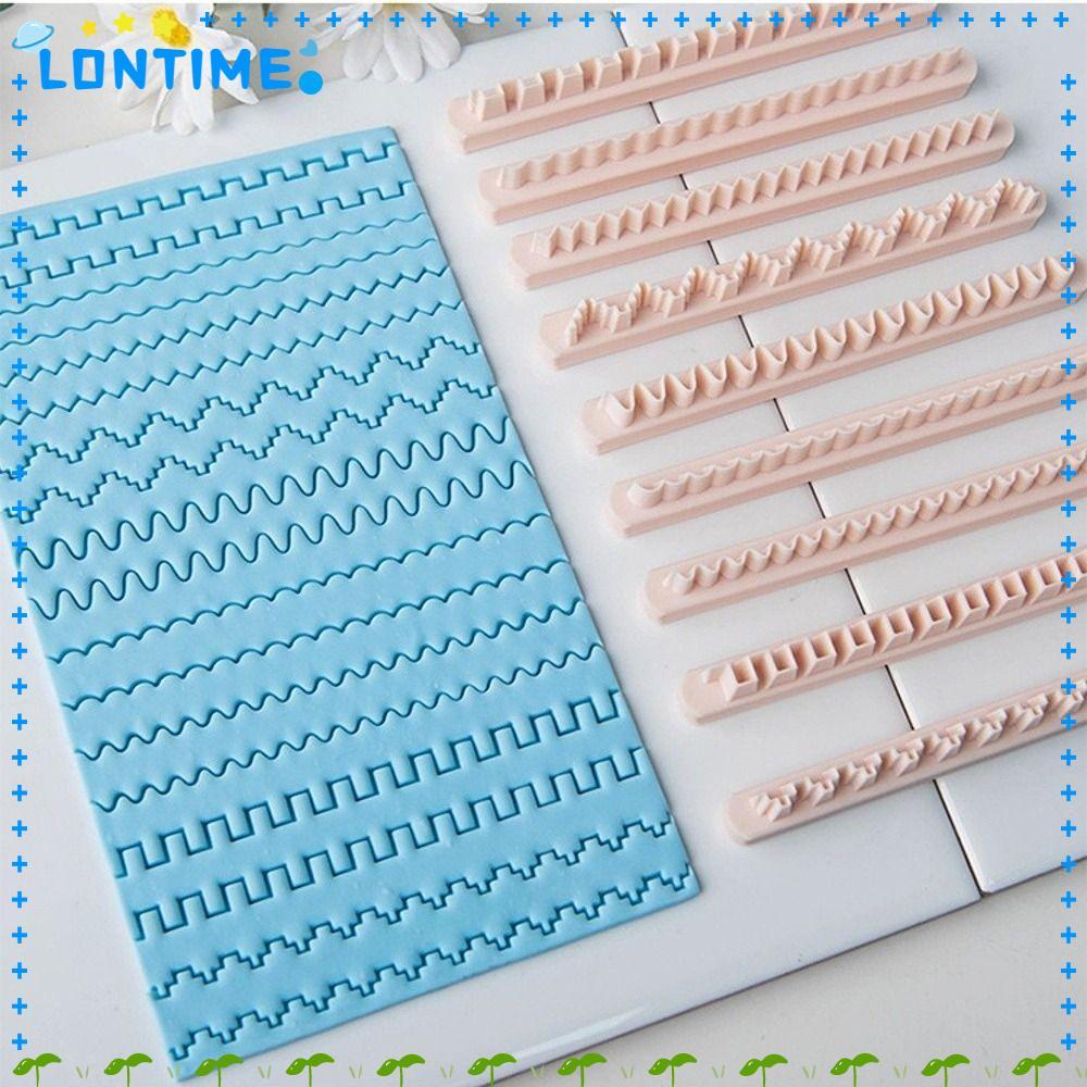 LONTIME เครื่องตัดดินโพลิเมอร์, กลีบแม่พิมพ์ลูกไม้ Trim Polymer Clay ต่างหู, DIY เครื่องมือจัดแต่งทรงผม PLA Quick จัดแต่งทรงผมเรขาคณิต Clay CUTTER Polymer Clay Crafting