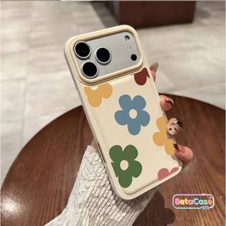 เคส iPhone 17 16 15 14 13 12 11Pro Max Phone Case เคสโทรศัพท์ลายดอกไม้สีสวยน่ารัก สินค้าใหม่ล่าสุดดีไซน์หวาน