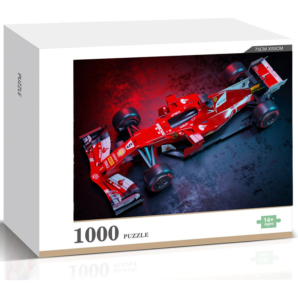 Scuderia Ferrari SF70H จิ๊กซอว์ไม้ของเล่นของขวัญตกแต่ง