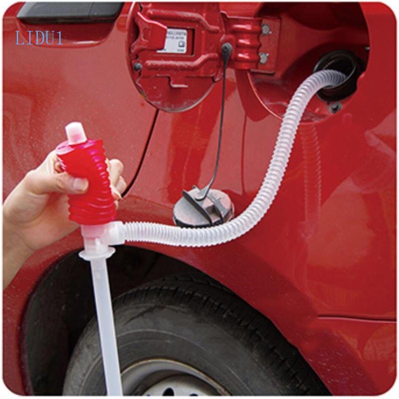 LIDU1 Hand Liquid Transfer ปั๊มขนาดใหญ่บีบ Syphon สําหรับรถน้ํามันมือ Syphon