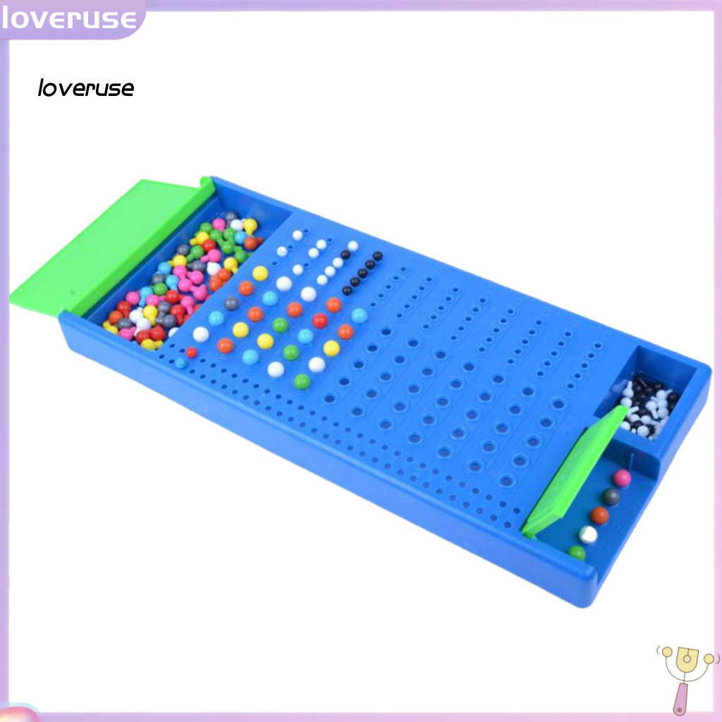 /LOV/ Code Breaker Board Game Portable Travel Edition – Classic 2-player Logic Puzzle Educational St