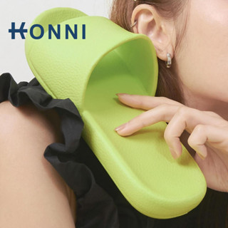 KONNI  รองเท้าใส่ในบ้าน สีทึบเรียบง่าย   กันลื่น น้ำหนักเบาร…