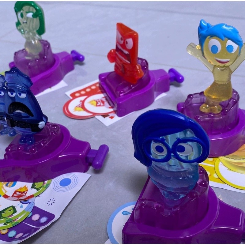 2024 McDonalds Happy Paradise สินค้าใหม่ของเล่น Co-Branded Mind Agent Team 2 ของเล่นตุ๊กตาของแท้ Dai