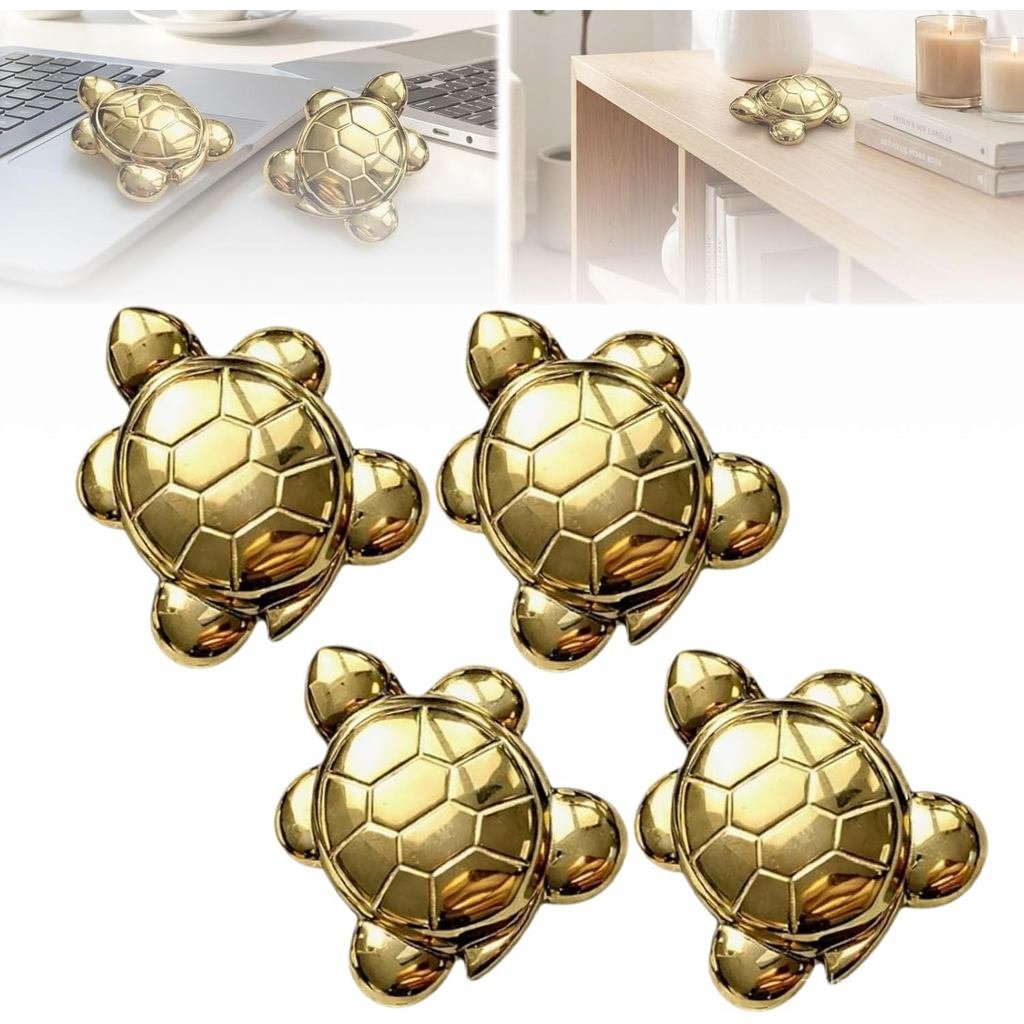 Pyrite Tortoise, Pyrite Crystal Turtle, 27mm Mini Pyrite Turtle Crystal Animal Tortoise Pendants Nec