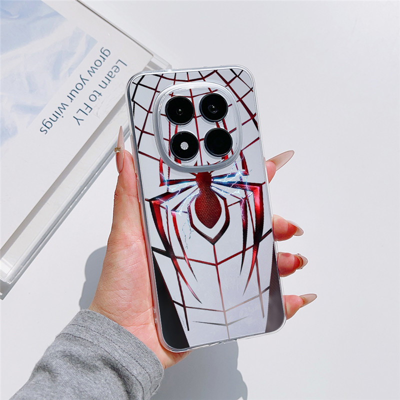 Marvel Spider-Man Spider สัญลักษณ์เคสโทรศัพท์สําหรับ Redmi หมายเหตุ 15 14 13 Pro Plus 4G/5G 14c 14r 