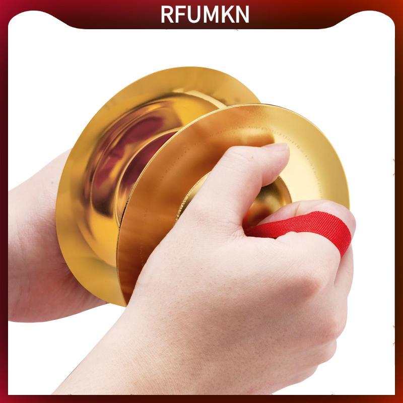 [rfumkn] Finger Cymbals, Copper Hand Cymbals, Developmental Educational Hand Eye