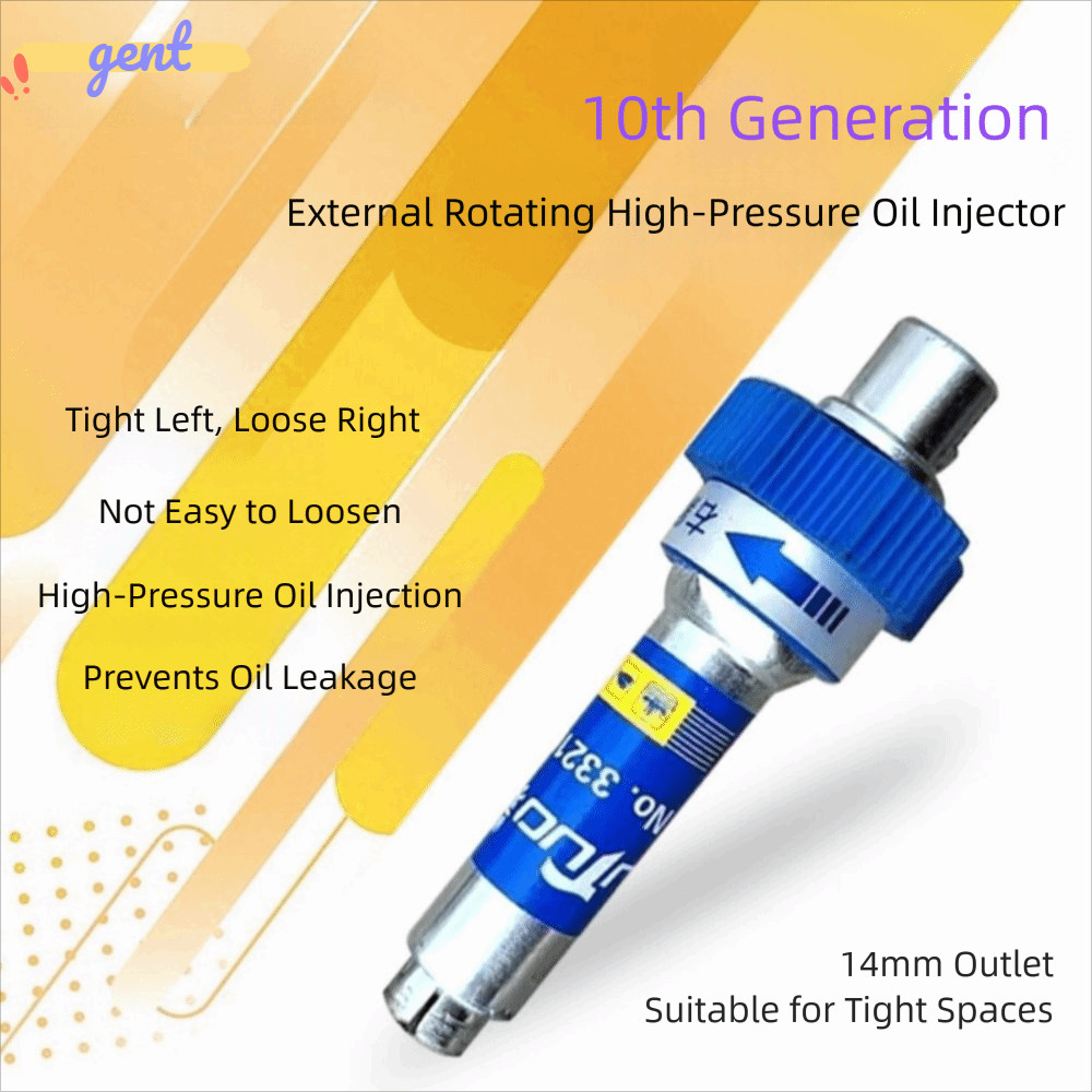 GENT Grease Coupler, แรงดันสูง M6/M8/M10 หัวฉีดจาระบี, ทนทาน Quick Release ล็อค Clamp ประเภทน้ํามันหล่อลื่นเคล็ดลับปั๊มน้ํามันล็อคบนเครื่องมือ