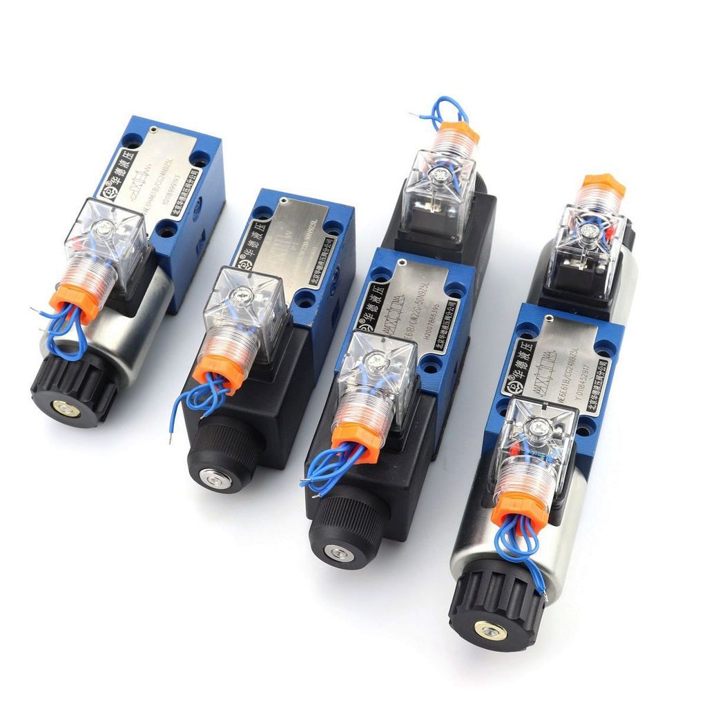 วาล์วแม่เหล็กไฟฟ้าสำหรับเปลี่ยนทิศทางของเครื่องจับท่อนไม้4WE6E61B/CG24N9Z5L4WE6E61B/CC12N9Z5L