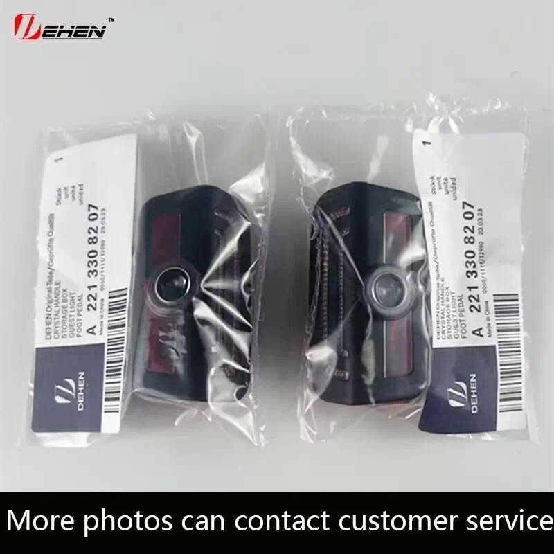 สําหรับ Mercedes Benz S class Maybach W223 W222 W221 HD LED รถประตูโปรเจคเตอร์ยินดีต้อนรับโคมไฟเลเซอ