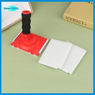 UTZN> แปรงขอบสีมุมผนังเครื่องมือทาสีน้ํายางที่แม่นยําสําหรับสายทําความสะอาดอย่างรวดเร็ว DIY ปรับปรุงบ้านใหม่