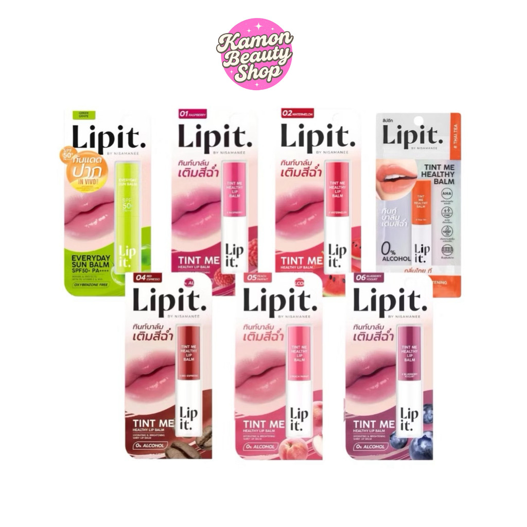 Lip it. Tint Me Healthy Balm ลิปอิท ทินท์ มี เฮลธ์ตี้ ลิปบาล์ม มีสี 3กรัม
