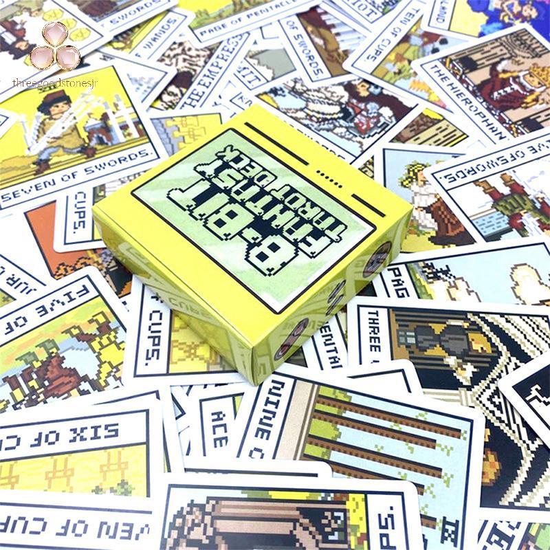 TGST 1 กล่อง 8 บิต Fany De การ์ดคําทํานายครอบครัว Party Board Fortune บอกเกมเริ่มต้นการ์ดเกมกระดาน JR