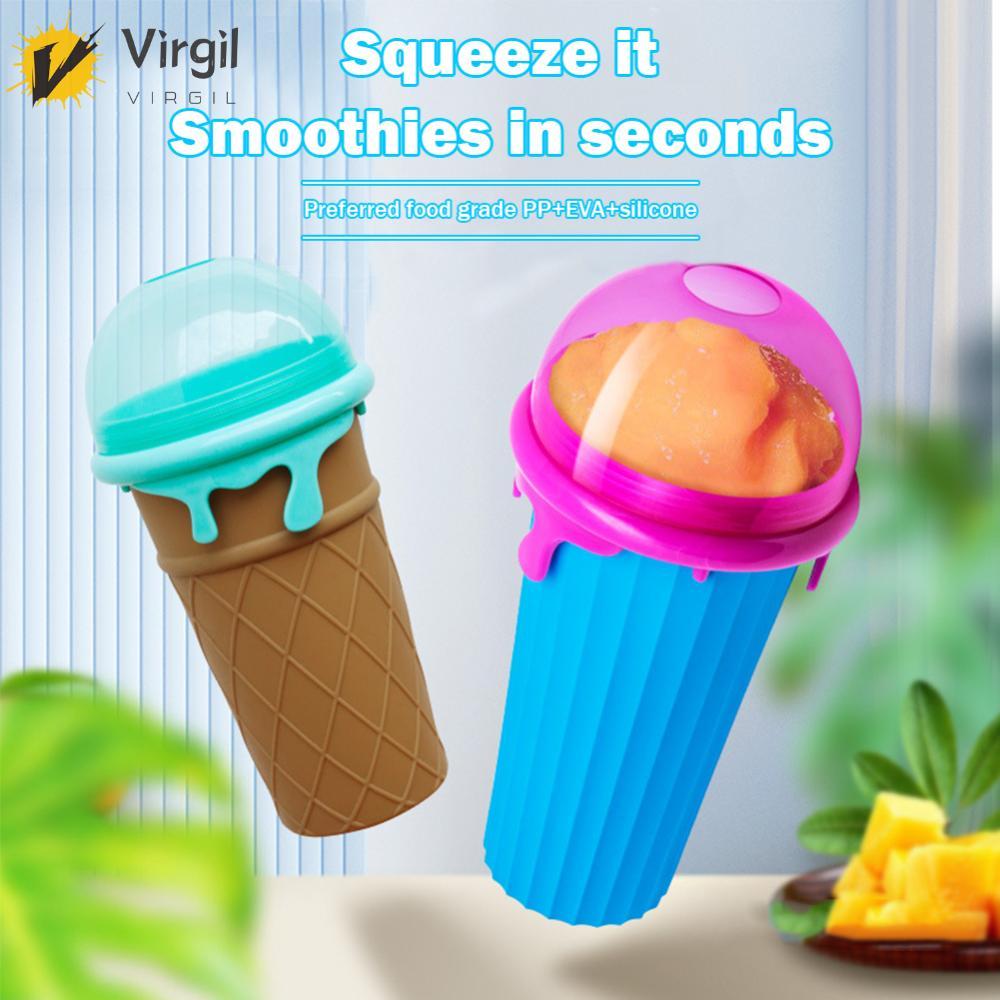 500ML Slushy Maker Cup Cooling Maker Cup Freeze Mug Milkshake Smoothie Mug