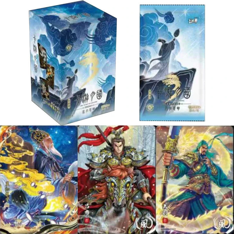 KAYOU ของแท้สามก๊กการ์ด TCG Ode Heroes Stars Return To The Sky The Life of A Prime Minister คอลเลกชันการ์ดของเล่นของขวัญ
