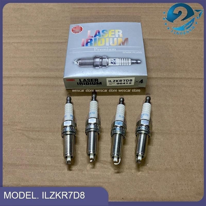 4PCS X ของแท้ OEM Parts Auto Iridium Spark Plug 09482-00642,ILZKR7D8 สําหรับ Suzuki New Vitara SX4 S