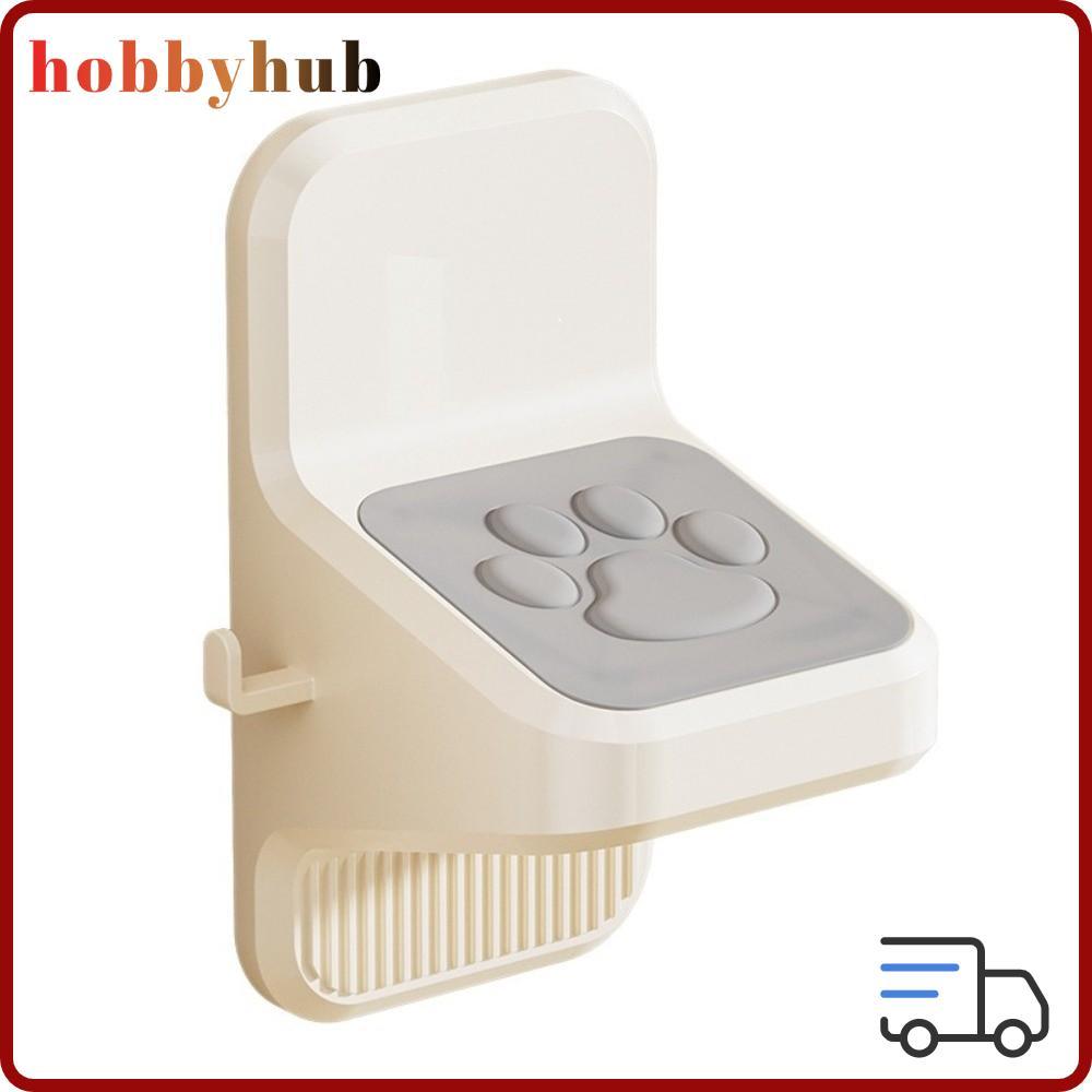 HOBBYHUB ที่วางเท้าอาบน้ํา, สตูลเท้ากันลื่นแบบมีกาวในตัว, ติดผนังที่มั่นคงประหยัดพื้นที่ห้องอาบน้ําที่วางเท้าเหยียบห้องน