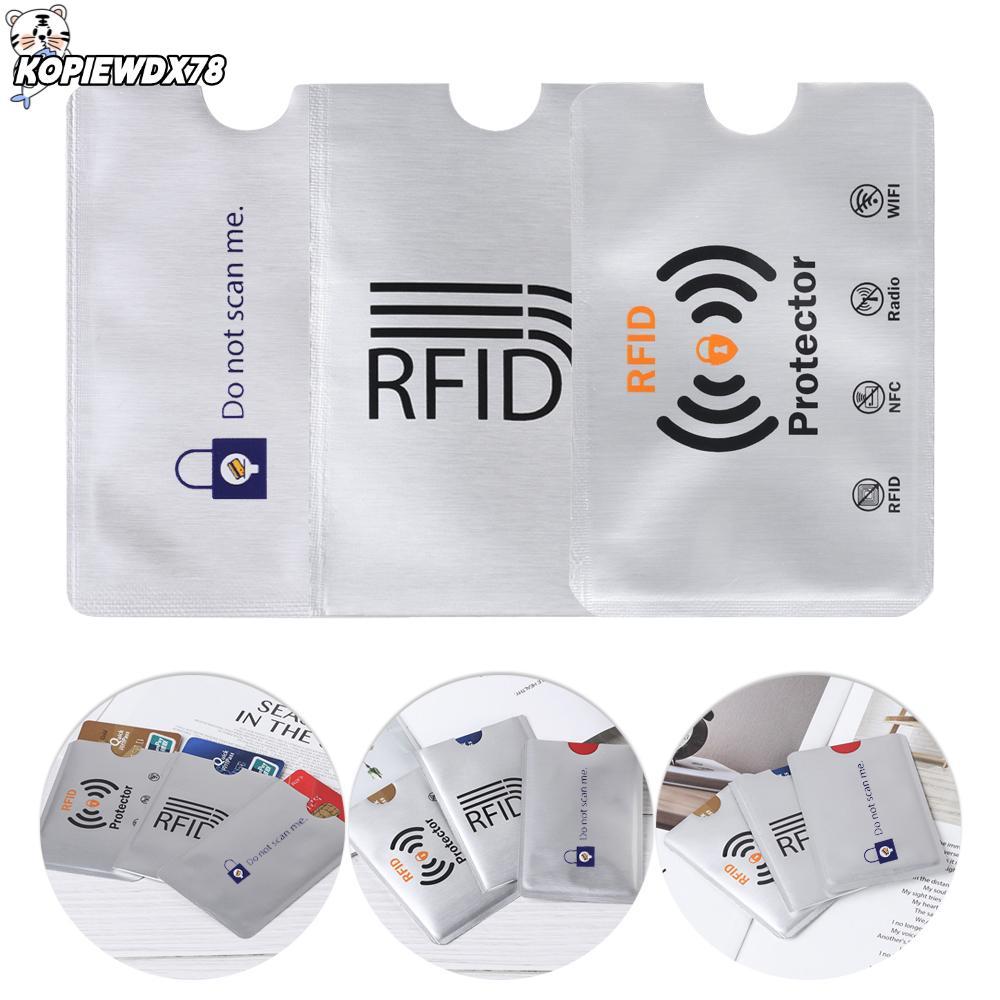 ตัวถือบัตรSMART 10 ชิ้น กันขโมยและป้องกันRFID