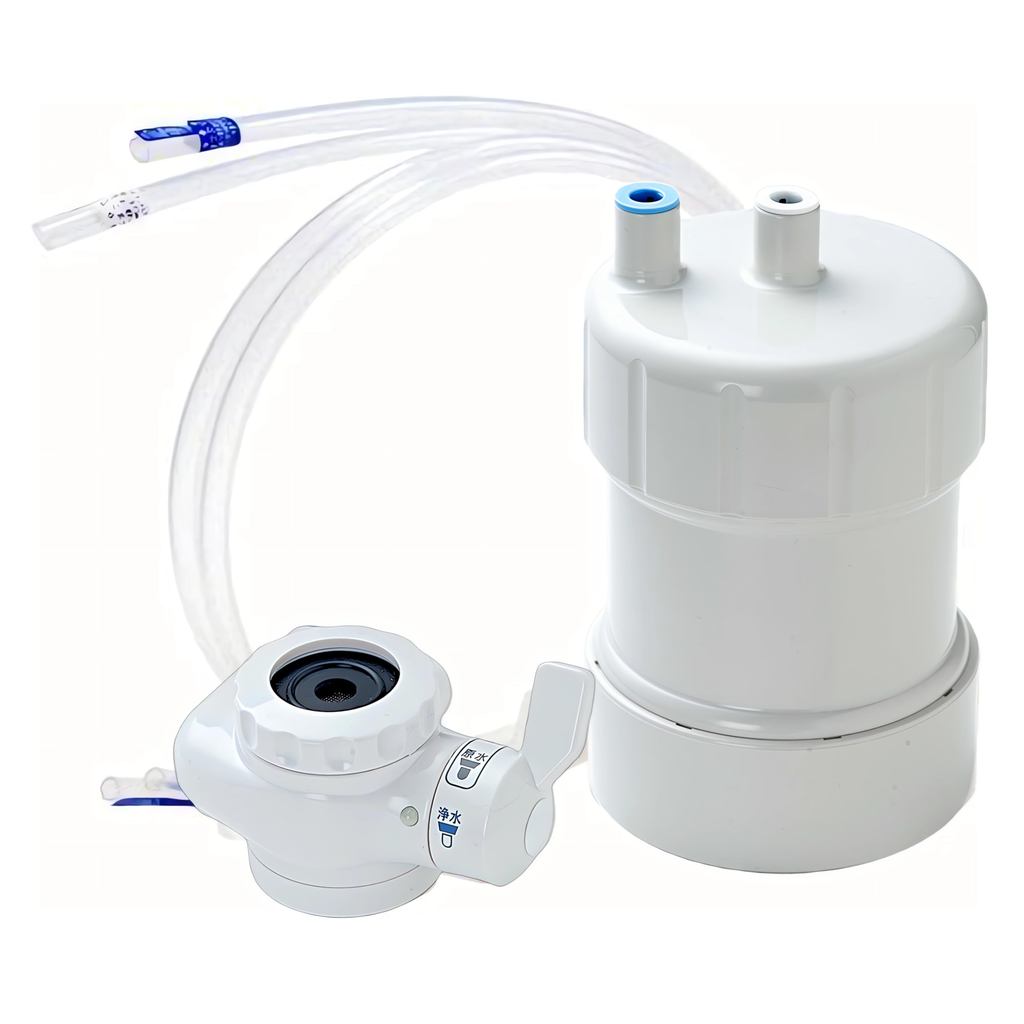 Purifree White PF-4W Water Purifier - Removes 19 Contaminants, Lasts 2 Years, Japanese Original Edit