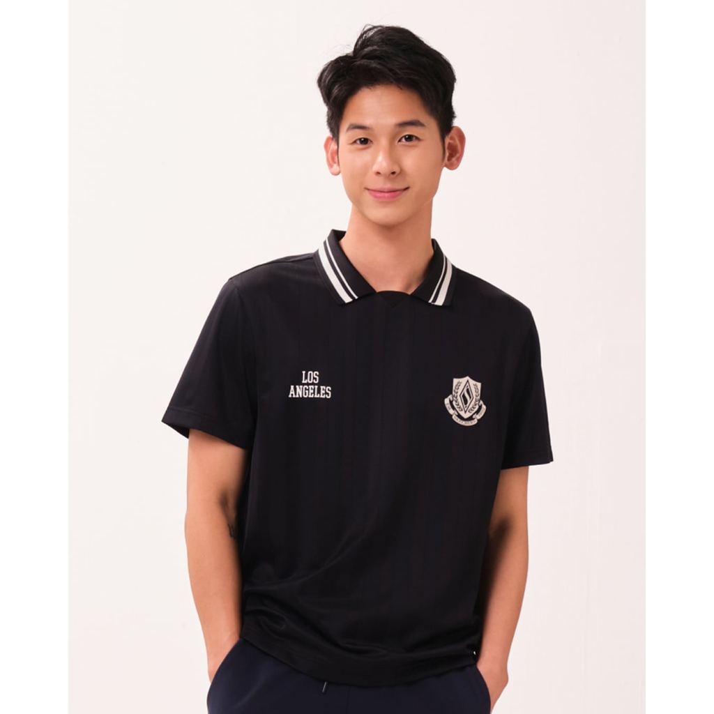 SKECHERS - เสื้อโปโลผู้ชาย Game On Iconic คอปก และแขนสั้น SL126M217-0018