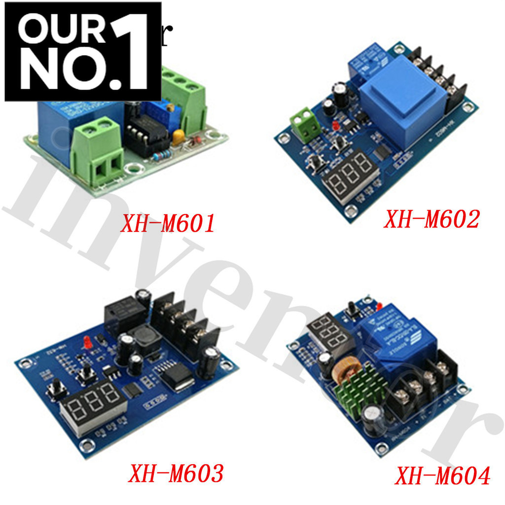 บอร์ดป้องกันชาร์จลิเธียมดิจิทัล XH-M601 XH-M602 XH-M603/604/609/611 ควบคุม 6V-60V