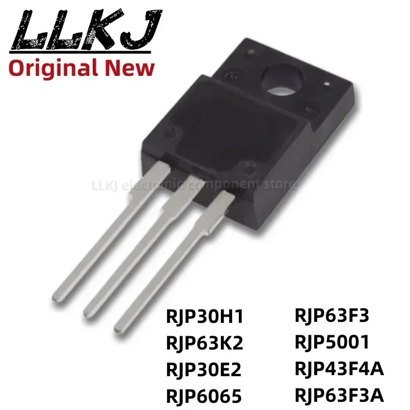 5pcs RJP30H1 RJP63K2 RJP30E2 RJP6065 RJP63F3 RJP5001 RJP43F4A RJP63F3A TO-220F Field Effect ทรานซิสเ