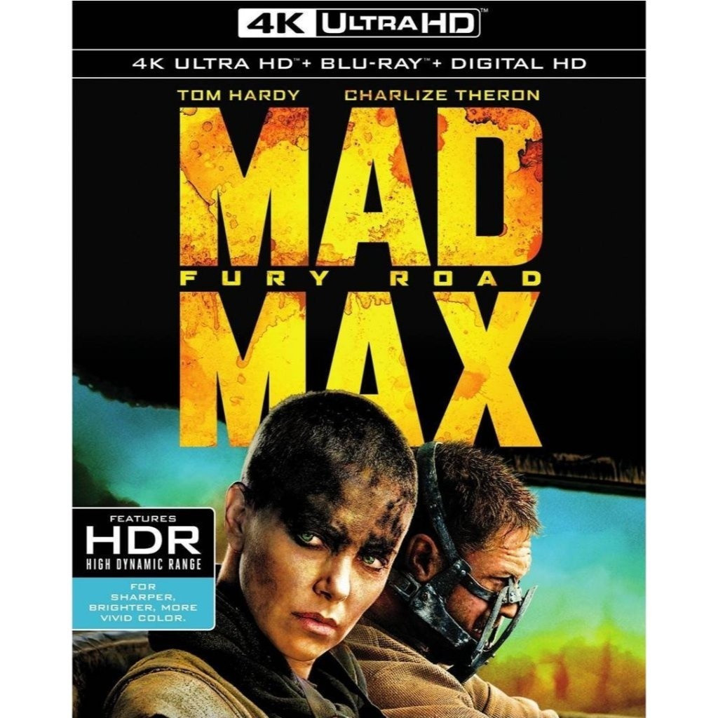 [En]ภาพยนตร์ HD Blu-ray 1080P&4K Mad Max: Fury Road