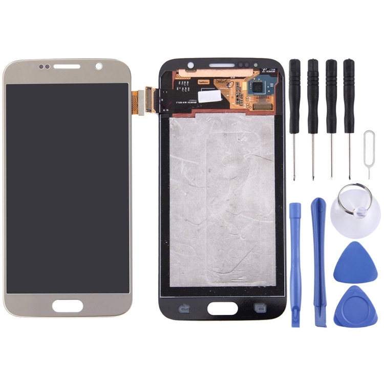 พร้อมส่ง หน้าจอ LCD และ Digitizer Full Assembly สําหรับ Galaxy S6 / G9200, G920F, G920FD, G920FQ, G9