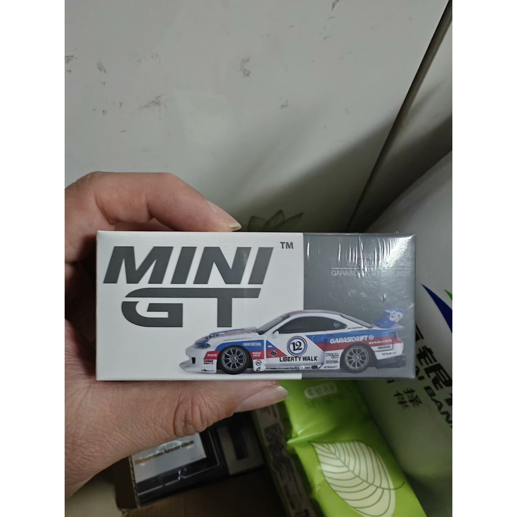[Orphan] 1 64 minigt MINIGT 1022 nissan S15 LB Super Silhouette LB WK 2025 Co-Branded 1/64 โมเดลรถโล